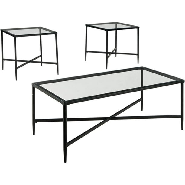 Signature Design by Ashley - Augeron Contemporary 3-Piece Table Set
