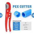 thumbnail image 3 of Kits combinados de herramientas de crimpado PEX IWISS Angle para 1/2 y 3/4 Pex, 3 of 9