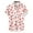Watermelon Red, variant on hotojiny Men's Hawaiian Shirt Valentine's Day Short Sleeve Heart Printed Button down Shirt Summer Beach Vaction Tops Golf Shirts S-5XL
