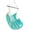 Aqua, variant on Vivere Hammock Chair, Aqua