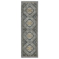 thumbnail image 3 of Oriental Weavers Aberdeen Area Rug - 7150B - 2' x 3' - in Blue/ Gold - Vintage Inspired, Stain Resistant, Family and Pet Friendly , Entryway, Bathroom Accent Rug, 3 of 4