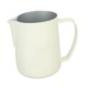 thumbnail image 2 of Jarras de café Latte Art con diseño biselado, jarra de acero inoxidable de 450 ml para espumar leche, para café con leche blanca, 2 of 14