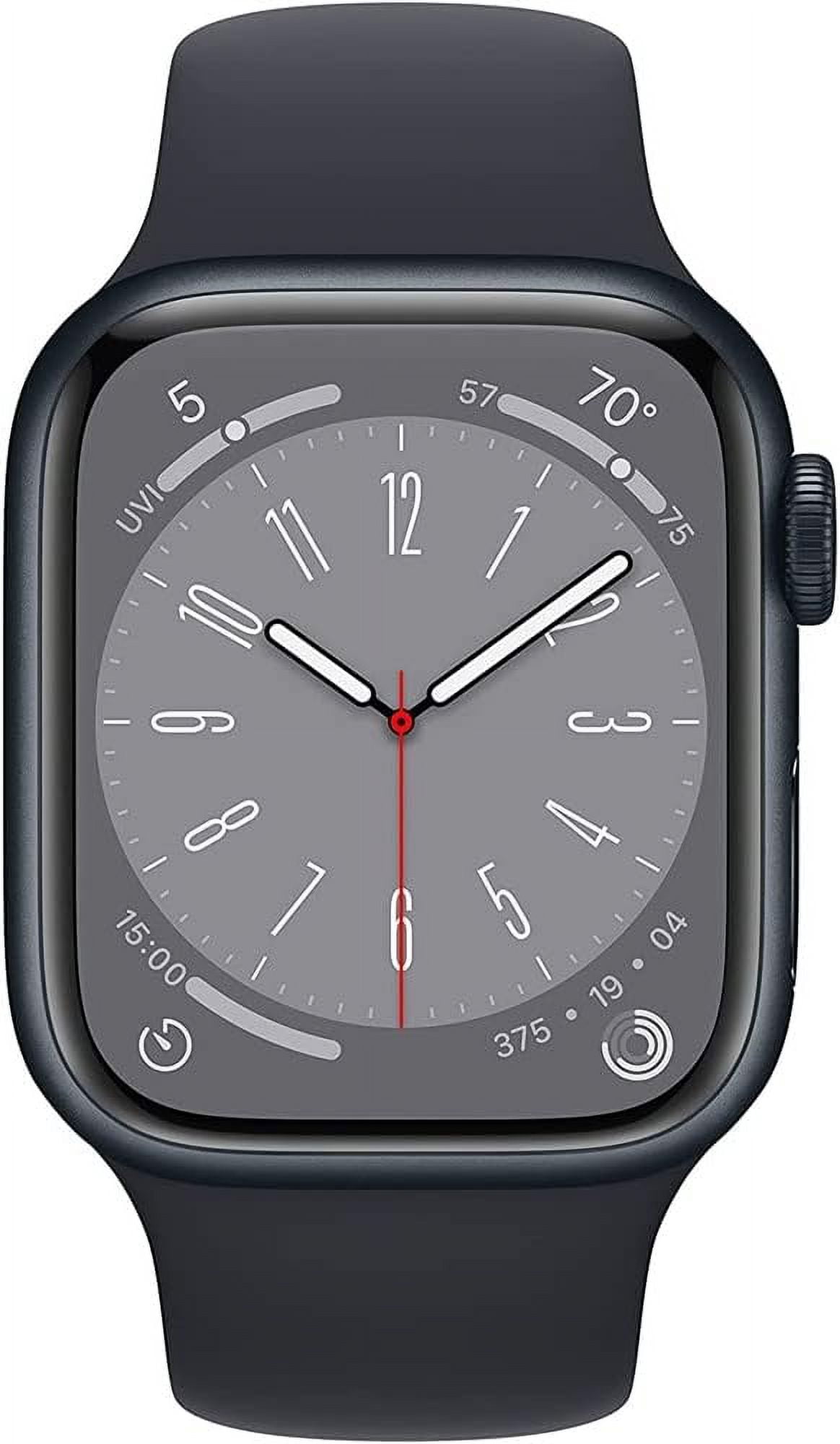 Restored Apple Watch Series 8 GPS + Cellular 41mm Midnight 