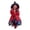 Red, variant on BNNG Hanging Horror Witch with Creepy Scream and Eyes Halloween Decoration Props for Haunted House Bar Restaurant KTV Décor Hanging Screaming Ghost Pendant