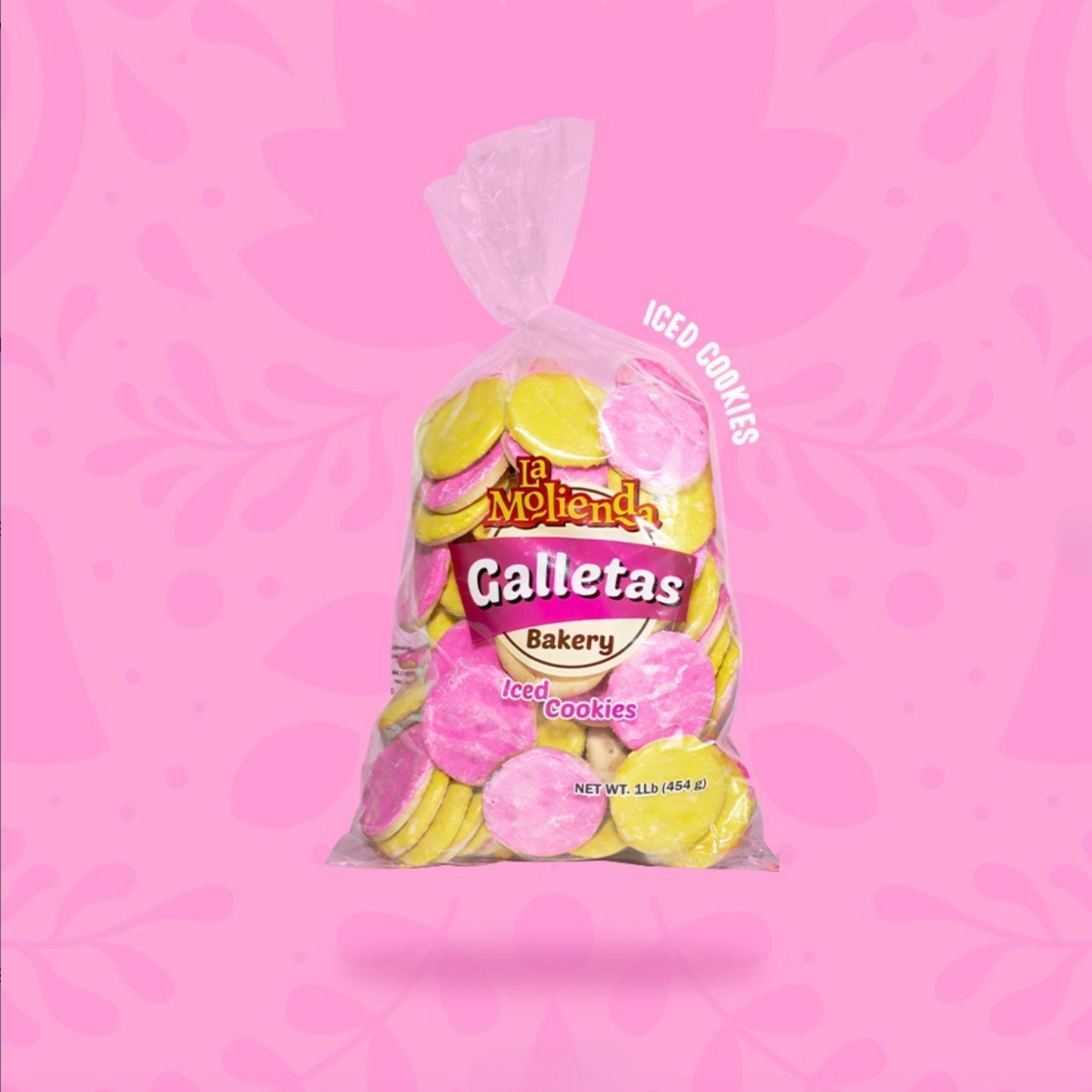 La Molienda Iced Cookies, Colorful Mexican Cookies, 16 oz