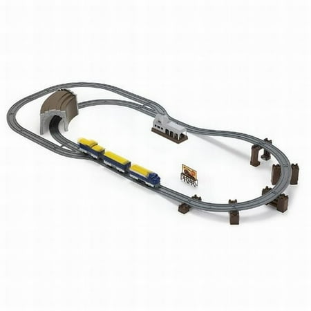 Discovery Kids Battery Powered Motorized Train Set Railroad Complete Track Loop