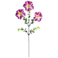 thumbnail image 3 of Artificial Morning Glory Bouquet Trumpet Flowers for Outdoor Garden Patio Fence Window Decor, 3 of 5