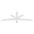 thumbnail image 4 of 84"W x 24 1/2"H x 4"D x 4"F, 7/12 Pitch, Davenport Architectural Grade PVC Gable Bracket, 4 of 8