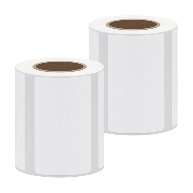 Impresora de etiquetas de papel portátil Hybsk P50, 50 x 30 mm, 2 rollos