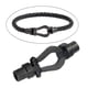 thumbnail image 3 of Hebilla magnética para joyería, imán de acero inoxidable, hebilla de conexión para pulseras para bricolaje Negro, 3 of 9