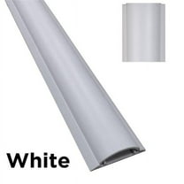 Electriduct CSX-1-31-WT 31.in. Cable Shield Cord Cover, White