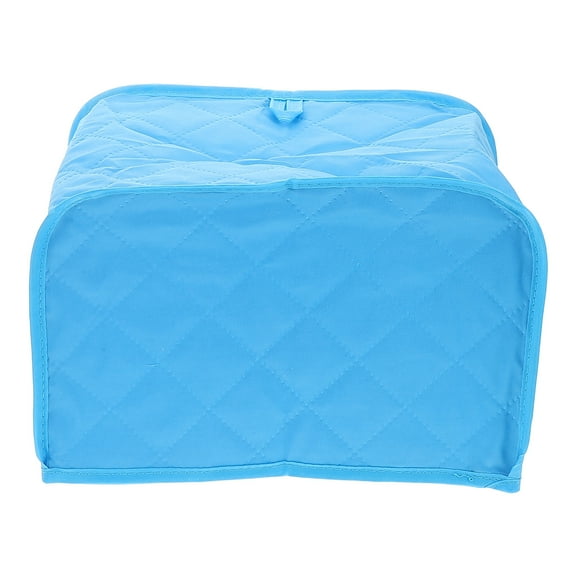 WHAMVOX Bread Machine Cover in Blue Polyester Dust Protector for Kitchen Appliances with Fine Craftsmanship 12.5 x 8.7 inches