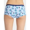 thumbnail image 3 of Disney Stitch Women's Christmas Boyshort Panties, 3-Pack, Sizes S-XXL, 3 of 6