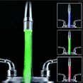 thumbnail image 2 of Led Faucet Temperature Sensitive Water Faucet Color Changing Faucet Household Water Stream Tap The Faucet(1pc, Silver), 2 of 5