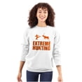 thumbnail image 3 of Extreme Hunting Mixed Martial Arts Unisex Plus Fleece Graphic Sweatshirt Brisco Brands 3X, 3 of 5