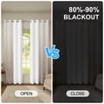 thumbnail image 2 of Khaki Damask Gradient Blackout Curtains 2 Panels Set,Grommet Top Thermal Insulated Window Drapes for Bedroom Living Room,42x96 inch, 2 of 8