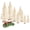 Multicolor, variant on 8PCS Artificial Mini Christmas Trees, Bottle Brush Trees with Wood Base, Artificial Frosted Sisal Xmas Tree, DIY Crafts Mini Pine Tree for Christmas Party Home Table Top Decor Winter Ornaments
