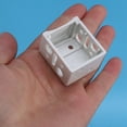 thumbnail image 6 of 1 Inch Blind Brackets White Profile Box Mounting Bracket Window Blinds Headrail Bracket (16), 6 of 10