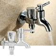 thumbnail image 3 of Dual Use Faucet,G1/2in Single Cold Double Water Faucet Bathroom Accessories Optimized for Excellence, 3 of 12