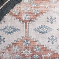 thumbnail image 6 of SAFAVIEH Arizona Shawn Medallion Machine Washable Area Rug, Rust/Beige, 6' x 6' Round, 6 of 8