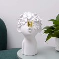 thumbnail image 3 of Decoración del hogar Estatuas Esculturas Decoración Resina Figura Regalo (uno Blanco Grande). Afortunado Sencillez, 3 of 5