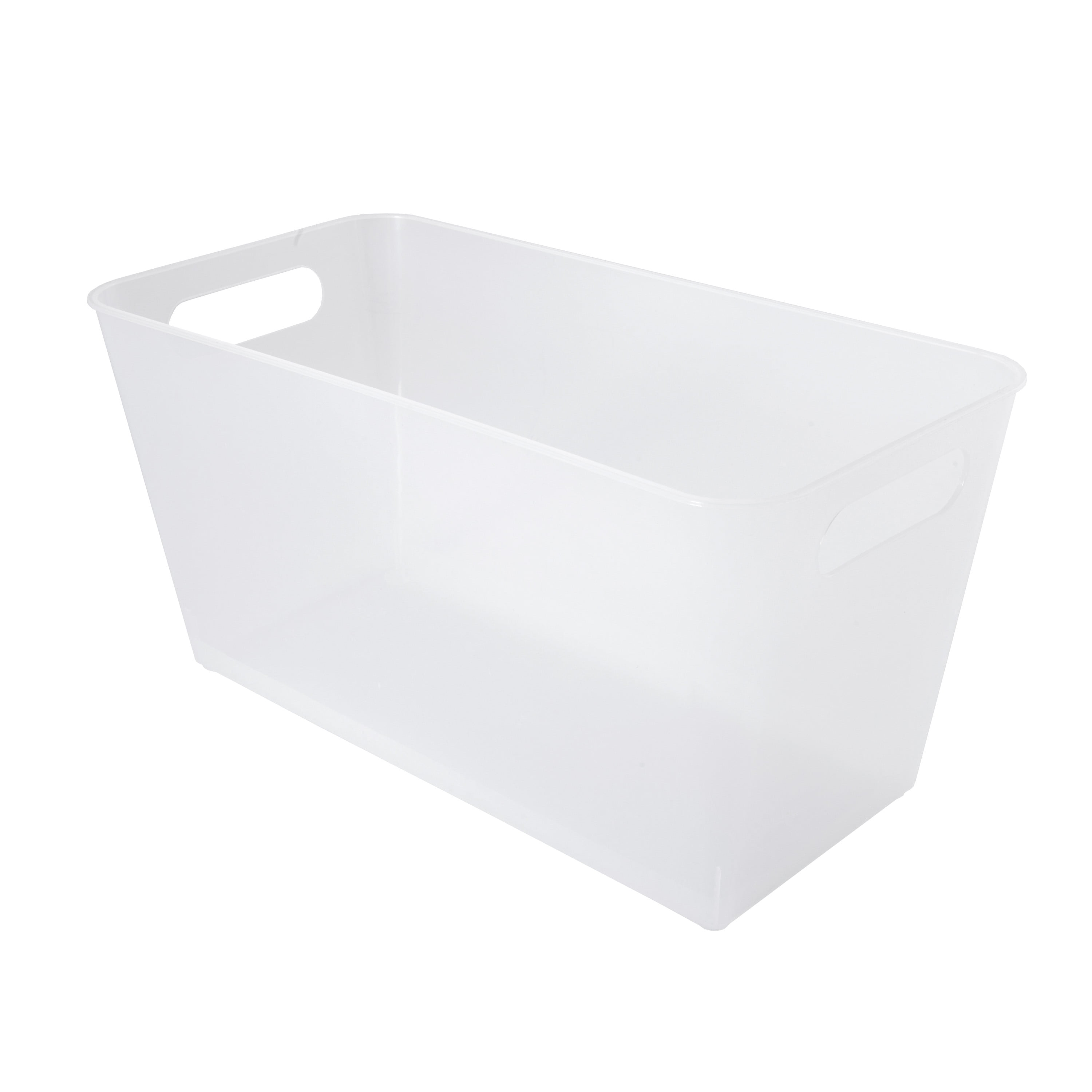 Kenney Storage Made Simple Drawer Organizer Bin 4 Compartments in Clear  KN68064P2REM - The Home Depot