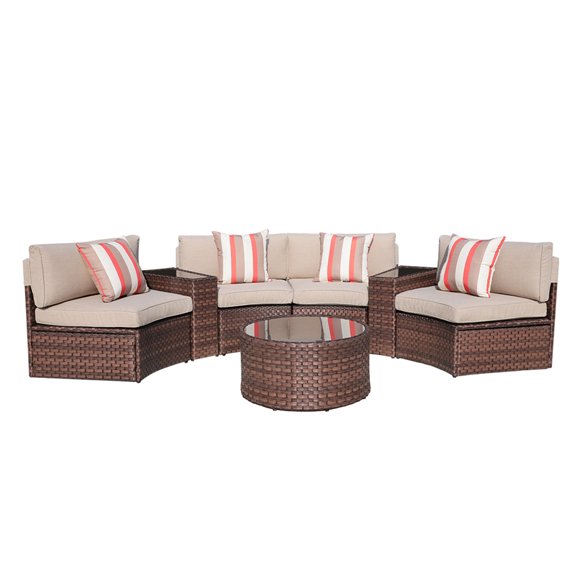 Half Moon Outdoor Sectional