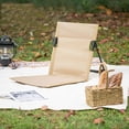 thumbnail image 3 of Stable Triangular Structure Folding Chair Breathable and Wear-resistant Lazy Chair for Beach or Mountain Camping, 3 of 4