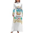 thumbnail image 2 of Es mi camiseta de cumpleaños para mujeres, adolescentes, hombres, regalo de cumpleaños, camiseta, vestido largo, vestido de mujer, vestido de verano, 2 of 5