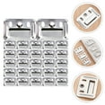 Tersarium 100pcs Wall Panel Buckle Replacement Stainless Steel