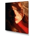 thumbnail image 2 of Designart "Portrait Of The Coral Chronicles Woman I" Fashion Woman Wall Decor, 2 of 7