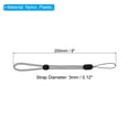 thumbnail image 2 of Unique Bargains 200mm 8 Inch Hand Wrist Strap Lanyards, 20 Pcs Nylon Adjustable Wristlet String Cord, Grey, 2 of 6