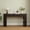 Espresso, variant on Christopher Knight Home 59.8" Retro Console Table, MDF Entryway Storage Table with 3 Drawers, Natural