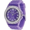 Geneva Platinum Women's Rhinestone Fleur