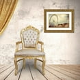 thumbnail image 3 of Navas, Emily 14x11 Gold Ornate Wood Framed with Double Matting Museum Art Print Titled - London Ferris Wheel, 3 of 4
