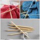 thumbnail image 3 of Double Ended Bamboo Knitting Needle Set, for Beginners and Professionals, 80 Pieces (16 Sizes X 5 Units), 2mm to 12mm, 25cm, with Canvas Storage Bag, 3 of 3