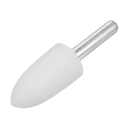 

Uxcell Abrasive Conical Mounted Stone Grinding Bits White Corundum 1/4 Shank 0.63 Dia 10 Pack