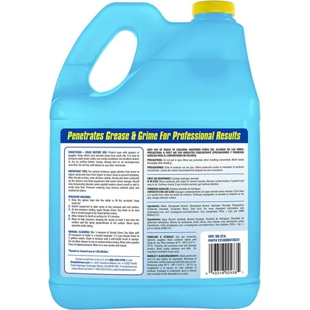Simple Green Oxy Solve Deck and Fence Pressure Washer Concentrate