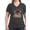 Charcoal, variant on CafePress - Power Rangers Red Ranger Cu Women's V Neck T Shirt - Women's V-Neck Dark T-Shirt