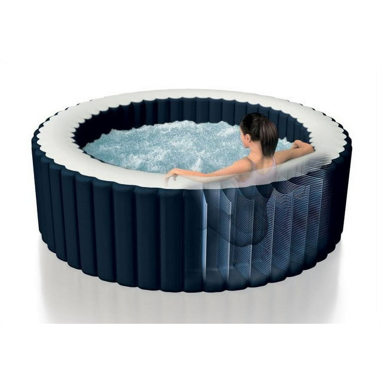 INTEX PURE SPA Spa a bulles rond 4 places gonflable 1,91 x 0,71 m