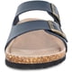 thumbnail image 4 of Sandalias planas informales de corcho para hombre con hebilla de 2 correas, sandalias Arizona de corcho de cuero para hombre Xemadio CJWUS-4676, 4 of 7