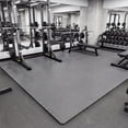 thumbnail image 5 of Costway 12 Tiles 25” x 25” Puzzle Exercise Mat with Borders for Home Gym Playroom 51.5 sq.ft Gray, 5 of 10
