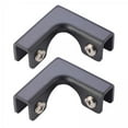 thumbnail image 1 of Protectores De Esquina Con Clip Para Conector De Vidrio, 2x2 Piezas, Para Fijación De Vitrina De Vidrio De 8 A 10mm, 1 of 8