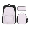 thumbnail image 1 of Disketp Kawaii Cat Paw Mochila Estampada de Gran Capacidad con Lonchera y Estuche, Set de 3 Piezas para Estudiantes, 1 of 7