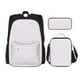 thumbnail image 1 of Disketp Kawaii Cat Paw Mochila Estampada de Gran Capacidad con Lonchera y Estuche, Set de 3 Piezas para Estudiantes, 1 of 7