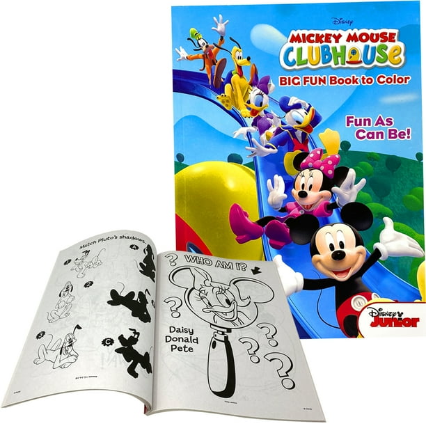 Download Disney Mickey Mouse Coloring Book Activity Game Books For Kids Perforated Eco Friendly Paper Walmart Com Walmart Com