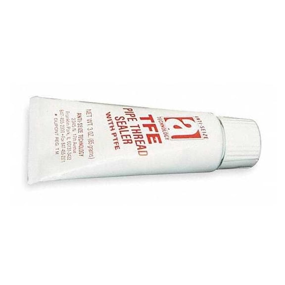 Anti-Seize Technology Pipe Thread Sealant,3 fl oz,Off-White 14003