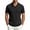 Black(Mens Tops), variant on Short Sleeve Polo Shirts for Men Smart Casual Collared Business Tops Classic Fit for Daily Wear