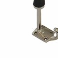 thumbnail image 2 of RCH Hardware Hook with Rubber Door Stopper Polished Nickel Shiny Silver Matching Screws Included, 2 of 3