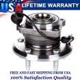 thumbnail image 3 of Rear Wheel Bearing and Hub Assembly Fits Chevy Captiva Sport Chevrolet Equinox,Pontiac Torrent,Suzuki XL-7,Saturn Vue Hub Bearing(2 Pack) w/ABS, 5 Lugs, 3 of 7